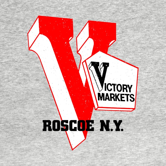 Victory Market Former Roscoe NY Grocery Store Logo by MatchbookGraphics